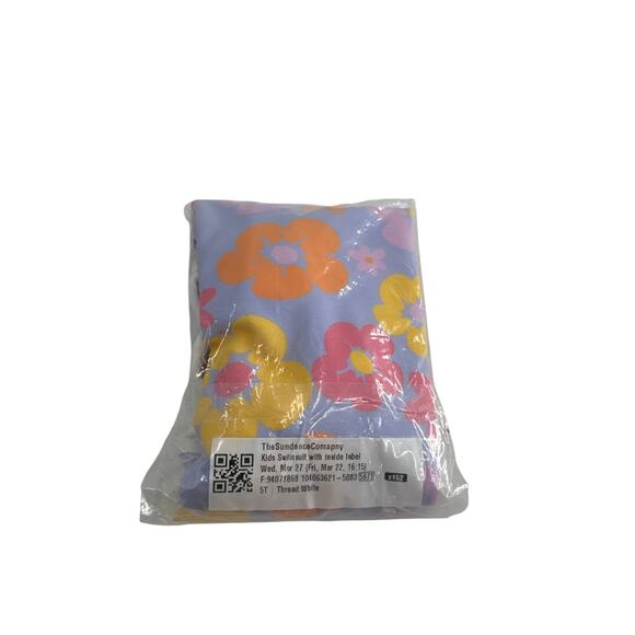 The Sundance Company A Summers Daydream Kids One Piece Swim Suit 5T - Picture 4 of 5